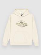 Quiksilver Screen Fleece Classic Surf Hoodie bone white