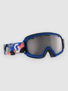 Scott Jr Witty Chrome Blue/Grey Kids Goggle amp silver chrome s2
