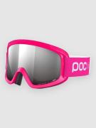 POC Pocito Opsin Fluorescent Pink Goggle partly sunny silver
