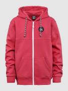 Horsefeathers Olive Kids Hoodie med Dragkedja claret red