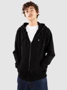 Volcom Single Stone Hoodie med Dragkedja black