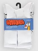 Empyre Crew 6 Pack Socks white