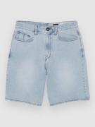 Volcom Billow Denim 22 Shorts desert dirt indigo