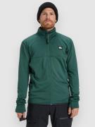 Quiksilver Steep Point Fz Fleecejacka trekking green
