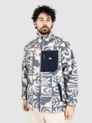 Quiksilver Clean Coast Fz Fleecejacka china blue desert checker
