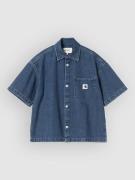 Carhartt WIP Lovilia Skjorta blue/stone washed