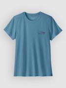 Patagonia Cap Cool Trail - Stratapeaks T-Shirt shore blue