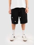 Blue Tomato 90S Daisy Baggy Shorts black denim daisy