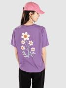 Santa Cruz Boho Floral Stem T-Shirt purple haze