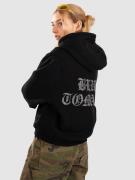 Blue Tomato Rhinestone Hoodie med Dragkedja black
