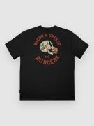 The Dudes Bacon & Cheese Classic T-Shirt black