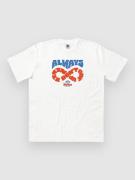 The Dudes Always Never Seasonal T-Shirt white