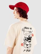 Iriedaily Cat Funk T-Shirt undyed