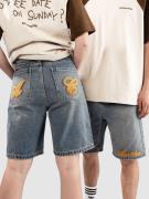 Another Cotton Lab Acl Logo Shorts blue