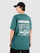 Carhartt WIP Catalogue T-Shirt rainforest/white