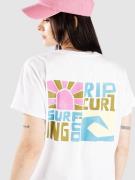 Rip Curl Catalina Island Standard T-Shirt white