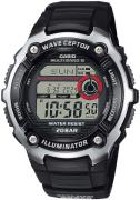 Casio Herrklocka WV-200R-1AEF Wave Ceptor LCD/Resinplast Ø47.7 mm