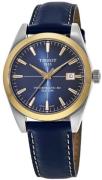 Tissot Herrklocka T927.407.46.041.01 Silicium Blå/Läder Ø40 mm