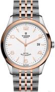 Tudor 1926 Herrklocka M91651-0009 Vit/Roséguldstonat stål Ø41 mm