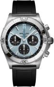 Breitling Herrklocka PB0134101C1S1 Chronomat B01 42 Blå/Gummi Ø42 mm