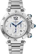 Cartier Herrklocka WSPA0018 Pasha De Silverfärgad/Stål Ø41 mm