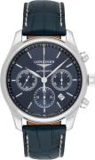 Longines Herrklocka L2.759.4.92.0 Master Blå/Läder Ø42 mm