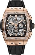 Hublot Herrklocka 642.OX.0180.RX.1104 Big Bang 42mm Svart/Gummi