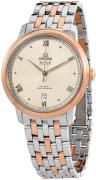 Omega Herrklocka 424.20.40.20.09.001 De Ville Prestige Beige/18 karat