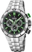 Festina Herrklocka F20448-6 Svart/Stål Ø44 mm