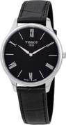 Tissot Herrklocka T063.409.16.058.00 Tradition Svart/Läder Ø39 mm