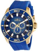 Invicta Herrklocka 28002 Pro Diver Blå/Gummi Ø50 mm