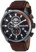 Timberland Herrklocka TBL14816JLU02A Henniker Svart/Läder Ø46 mm