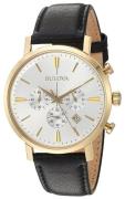 Bulova Herrklocka 97B155 Vit/Läder Ø41 mm