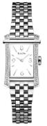 Bulova Damklocka 96R186 Diamond Vit/Stål