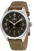 Hamilton Herrklocka H70505833 Khaki Svart/Läder Ø42 mm