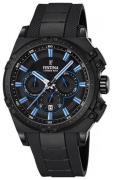 Festina Herrklocka F16971-2 Sport Svart/Gummi Ø44 mm