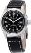 Hamilton Herrklocka H24585331 American Classic Ventura Svart/Gummi