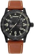 Timberland Herrklocka TBL15473JLB.02 Svart/Läder Ø46 mm