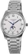 Longines Herrklocka L2.919.4.78.6 Master Silverfärgad/Stål Ø42 mm