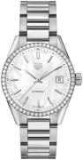 TAG Heuer Damklocka WBK1316.BA0652 Carrera Lady Vit/Stål Ø36 mm