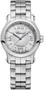 Chopard Damklocka 278573-3012 Happy Sport Silverfärgad/Stål Ø30 mm