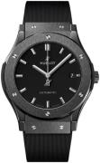 Hublot Herrklocka 511.CM.1171.RX Classic Fusion Svart/Gummi Ø45 mm