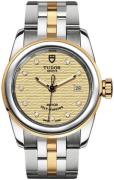 Tudor Damklocka M51003-0005 Glamour Date Gulguldstonad/Gulguldtonat