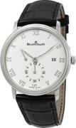 Blancpain Herrklocka 6606A-1127-55B Villeret Vit/Läder Ø40 mm