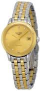 Longines Damklocka L4.274.3.37.7 Grande Classique Gulguldstonad/18