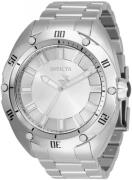 Invicta Herrklocka 33761 Silverfärgad/Stål Ø50 mm