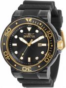 Invicta Herrklocka 32337 Svart/Plast Ø51.5 mm