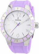 Festina Damklocka F16676-2 Vit/Gummi Ø42 mm