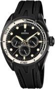 Festina Herrklocka F16610-9 Svart/Gummi Ø44 mm