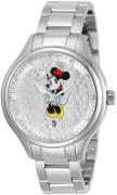 Invicta Damklocka 30686 Disney Silverfärgad/Stål Ø38 mm